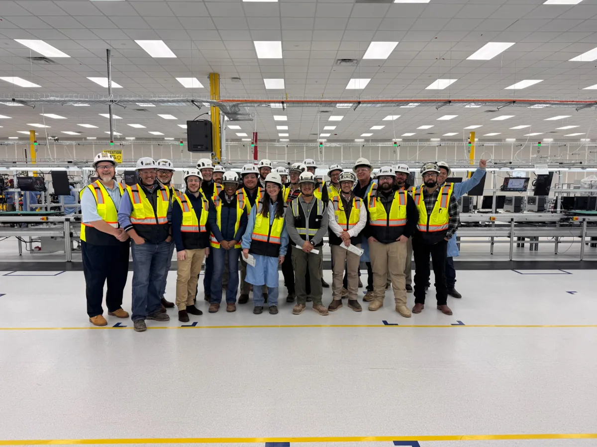 Bobbitt leadership on a jobsite walk