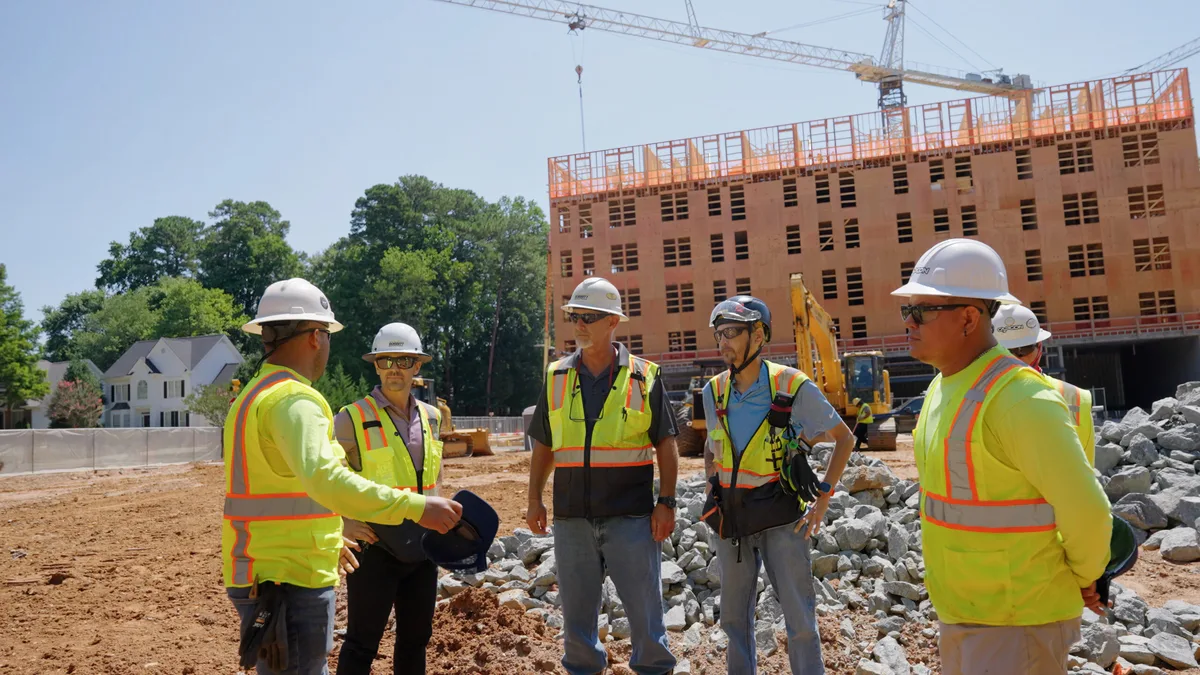 Bobbitt trade partners on a design-build project